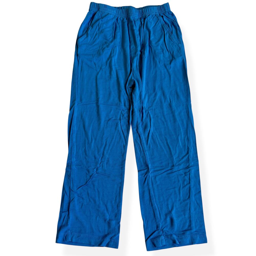 Kate Quinn Organics Blue Bamboo Pajama Pants Boys 5